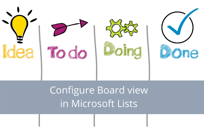 Configure Board view in Microsoft Lists